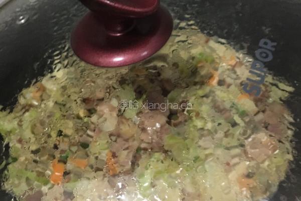 芹菜扇贝配碎培根的做法图解13