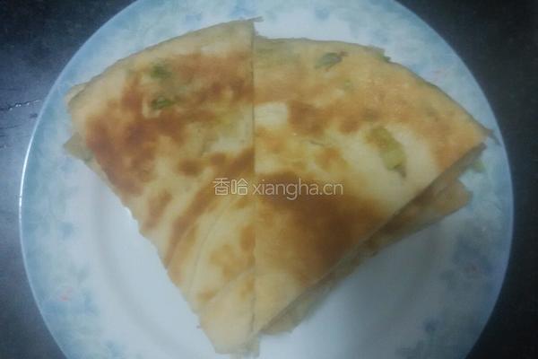 发面葱油饼