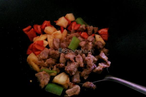 菠萝咕老肉的做法图解8
