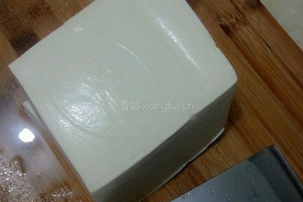 肉沫豆腐的做法图解1