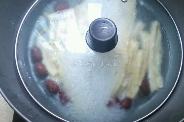 腐竹红枣甜汤的做法图解8