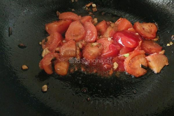 番茄菜花的做法图解7