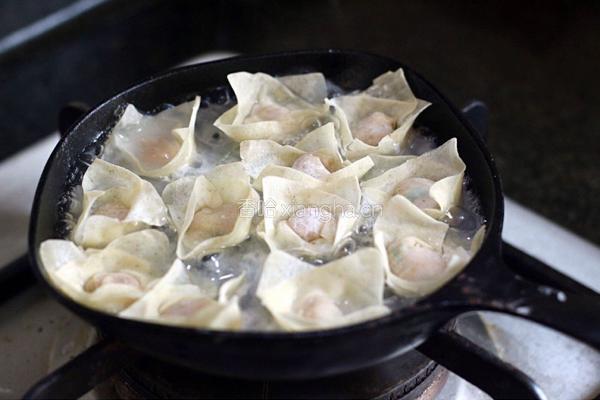 生煎花形小馄饨的做法图解5