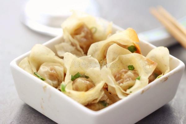 生煎花形小馄饨的做法图解7