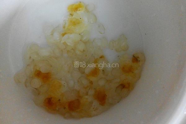椰汁雪燕羹的做法图解2
