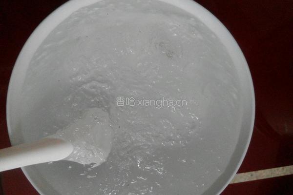 椰汁雪燕羹的做法图解3