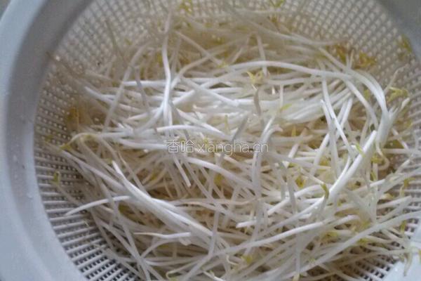 豆芽肉丸汤的做法图解1