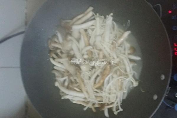鲜炒杂菌的做法图解4