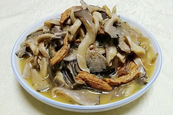 家常炒蘑菇