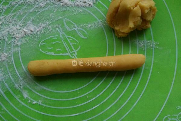 奶香果酱酥饼的做法图解4