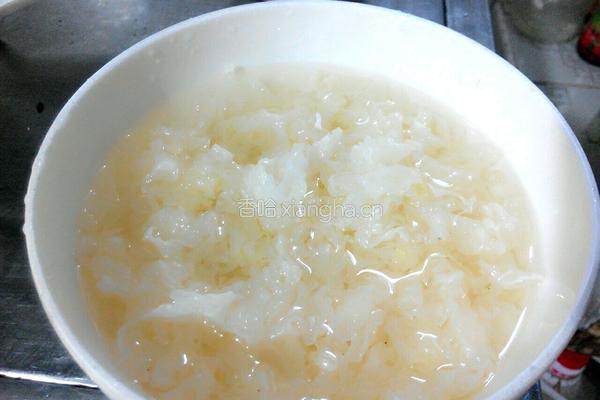红豆黑米粥的做法图解5