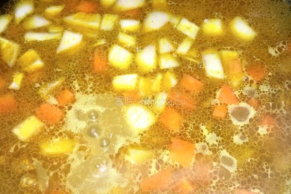 咖喱牛肉饭的做法图解4