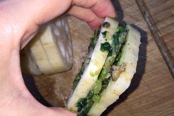 香煎藕盒子！！的做法图解2