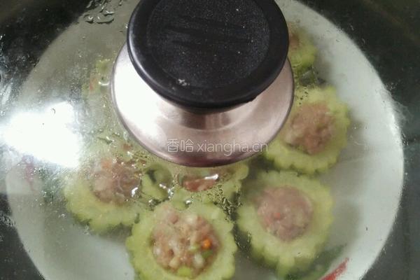 苦瓜灌肉的做法图解4