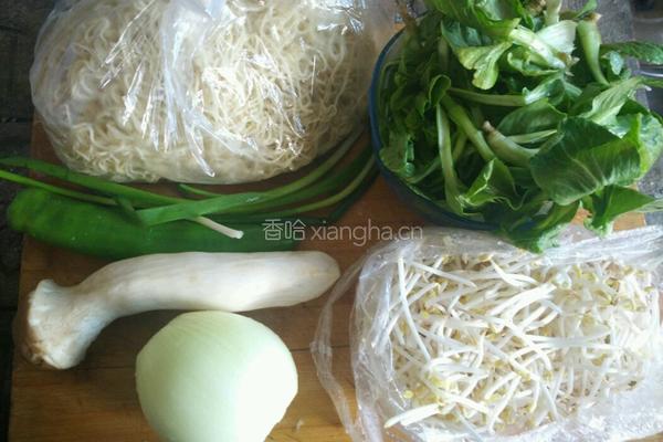 牛肉炒粉的做法图解1