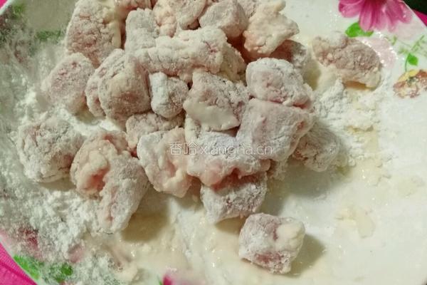 菠萝咕咾肉的做法图解4