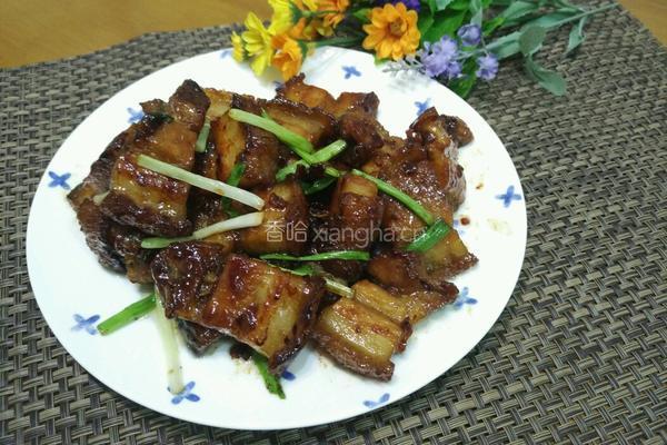 冰糖酸梅焖扣肉的做法图解10
