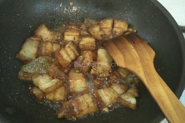 冰糖酸梅焖扣肉的做法图解5