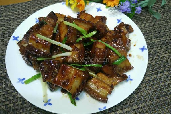 冰糖酸梅焖扣肉的做法图解9