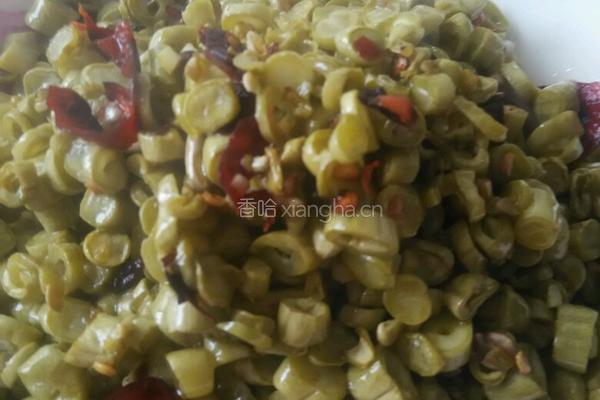 自制酸豆角的做法图解12