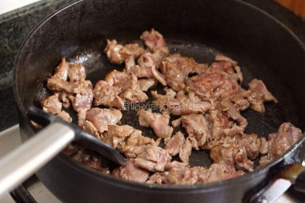 洋葱蚝油牛肉的做法图解4