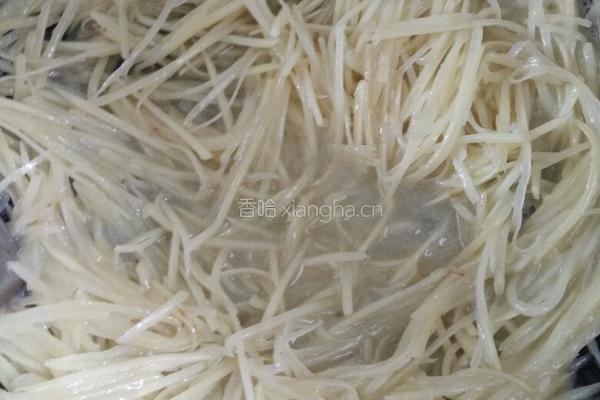 清炒土豆丝的做法图解3