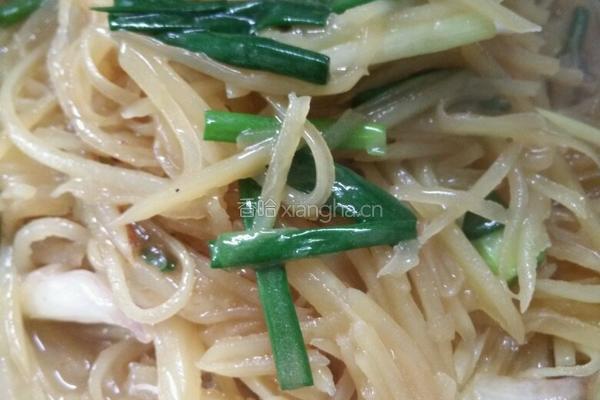清炒土豆丝的做法图解4
