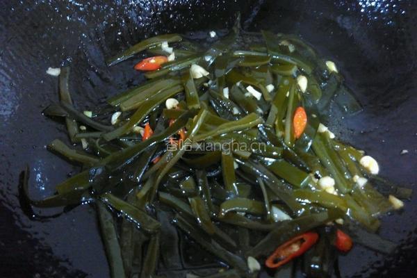 酸辣海带丝的做法图解6