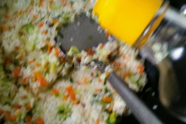 为女王做道菜:菜炒饭的做法图解6