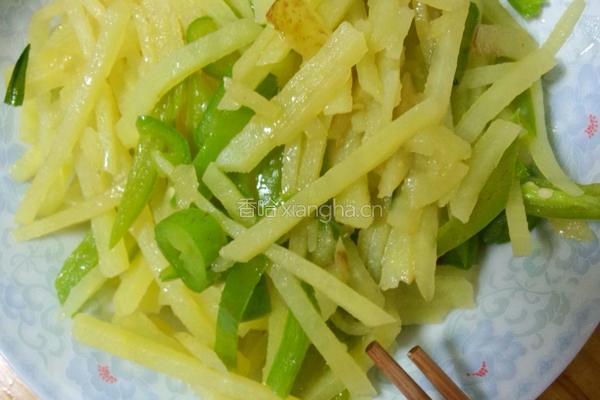 青椒煮土豆条的做法图解8