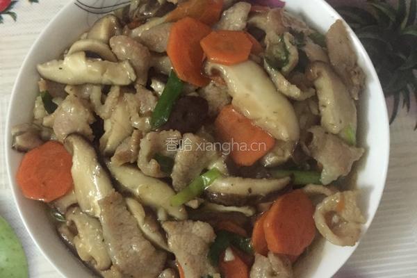香菇炒肉的做法图解11