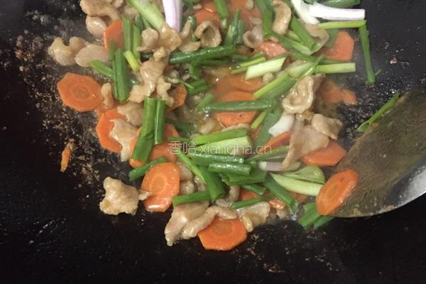 香菇炒肉的做法图解8
