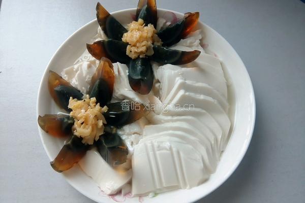 皮蛋拌豆腐的做法图解6
