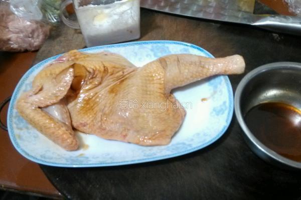 微波炉烤鸡的做法图解2
