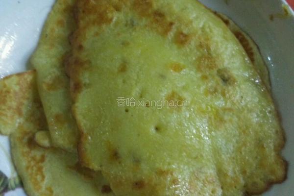 香蕉牛奶鸡蛋饼