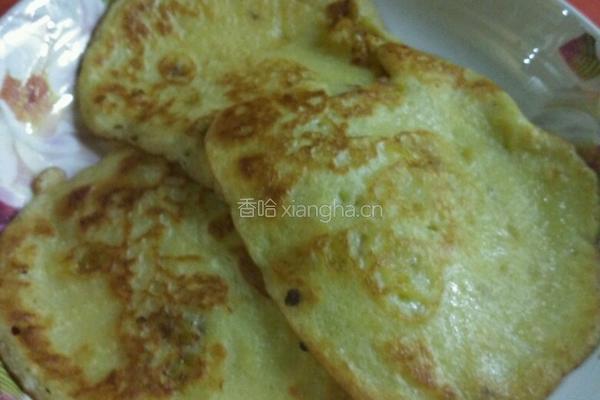 香蕉牛奶鸡蛋饼的做法图解5