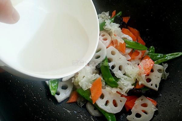 荷塘小炒的做法图解9