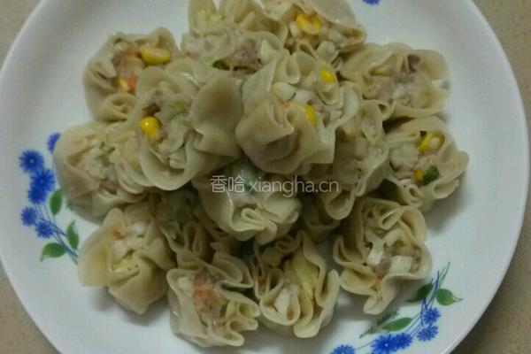 烧麦蒸饺的做法图解14