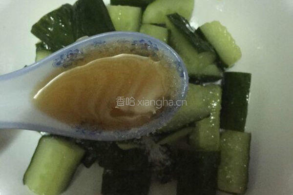 凉拌黄瓜的做法图解5