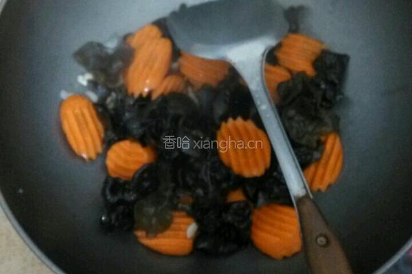 杂炒胡萝卜的做法图解5