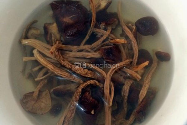 茶树菇排骨汤的做法图解3