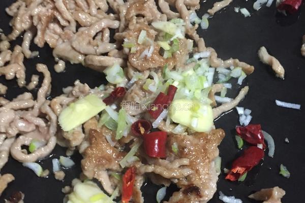 尖椒肉丝的做法图解2
