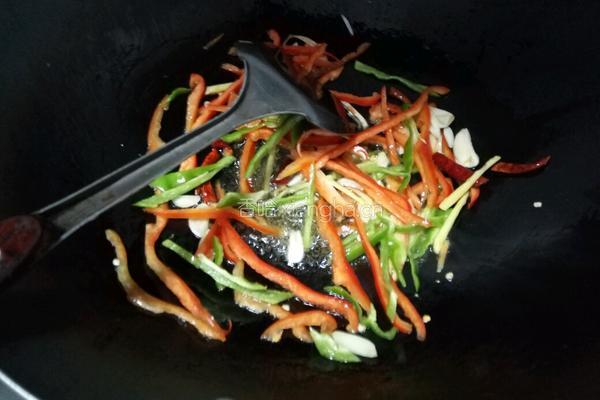 蒜苔肉丝的做法图解6