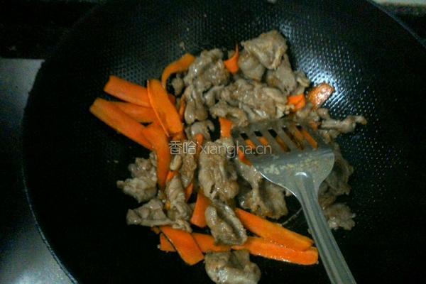 葱爆羊肉的做法图解5
