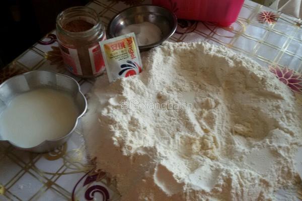 香菇豆沙包的做法图解1
