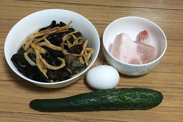 木须肉的做法图解1