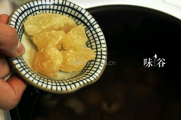 元肉百合栗子糖水的做法图解5
