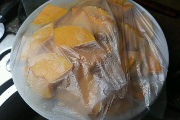 南瓜蛋糊的做法图解1