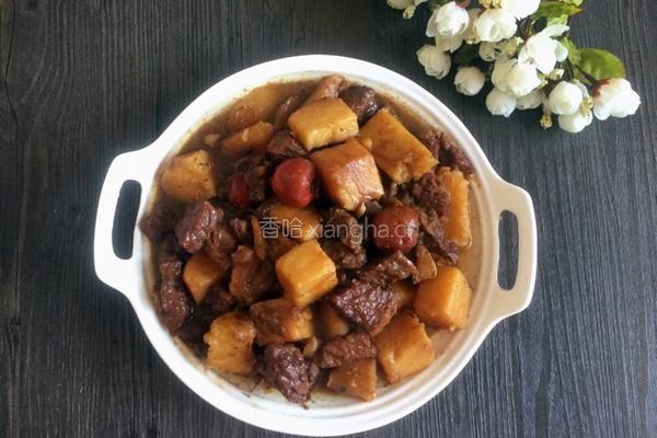 土豆炖牛肉的做法图解8