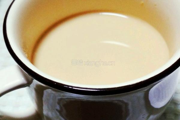 三步焦糖奶茶